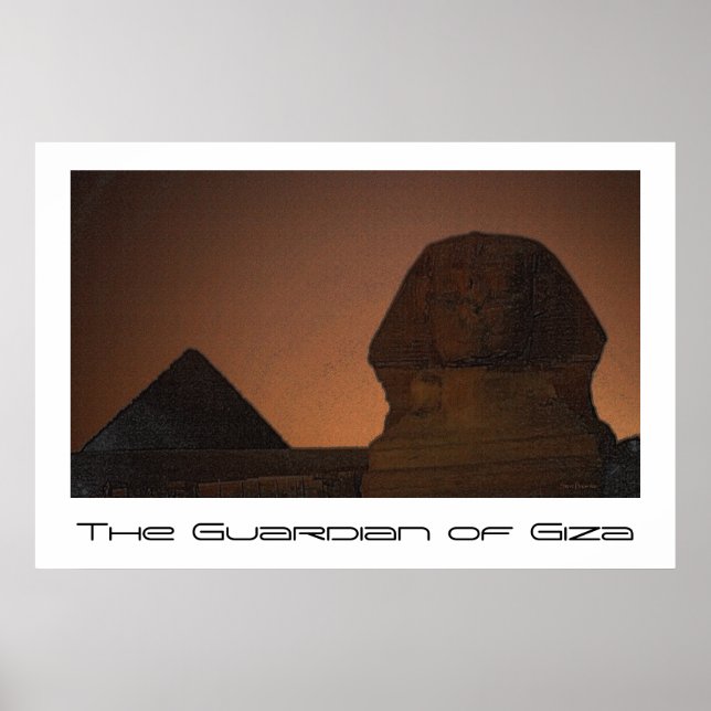 The Guardian of Giza Poster (Frente)