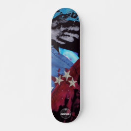 The HoodWill Denim Stars Skateboard Deck