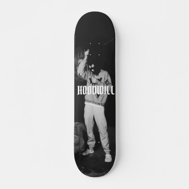 The HoodWill Lurk Skateboard Deck (Frente)