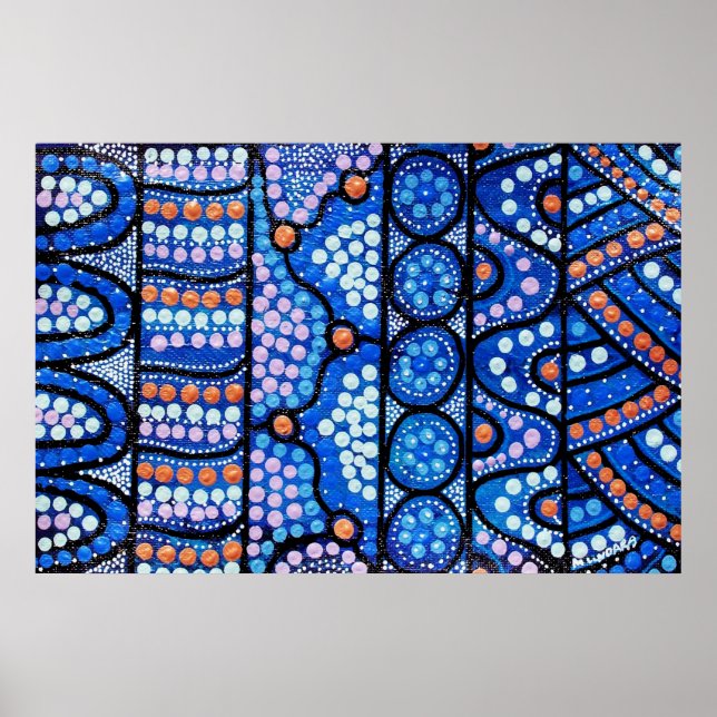 The Journey Blue Poster (Frente)