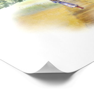 "The Journey" Inspirational Poster Impressão (11x