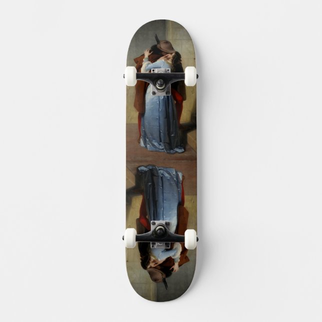 The Kiss / Il Bacio skateboard (Frente)