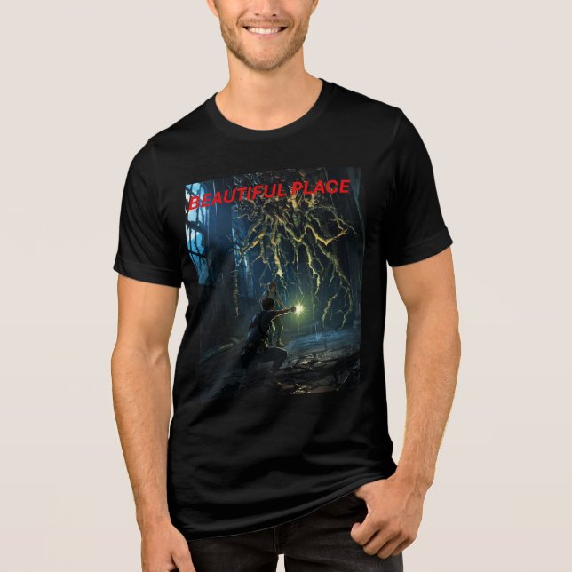 The Last of Us Anime Bella+Canvas Tri-Blend Tee (Frente)