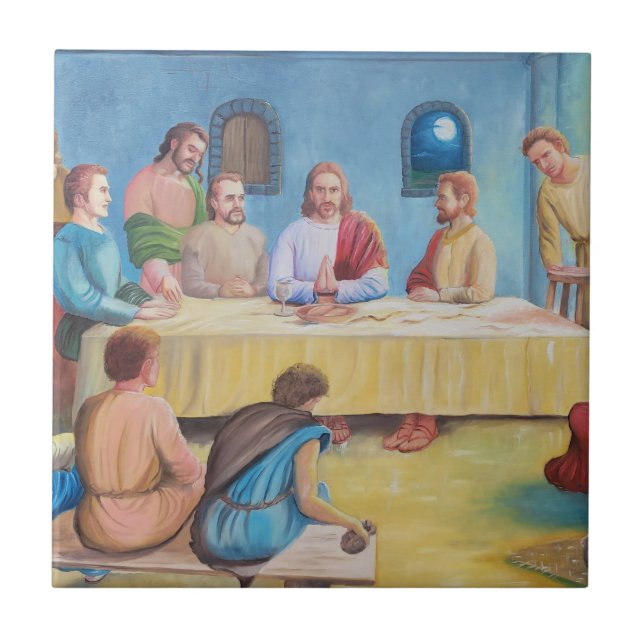The Last Supper: Jesus and the Disciples (Frente)