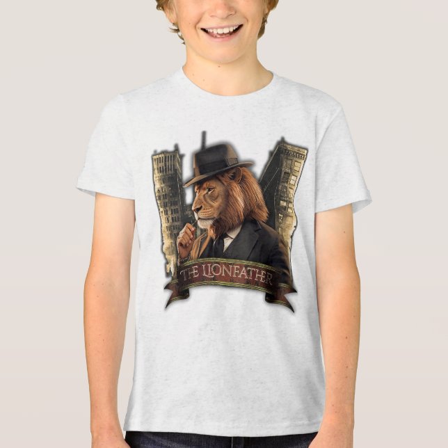 The Lionfather – Mafia Style Lion in Suit (Frente)