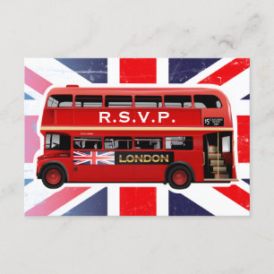 The London Red Bus - Placas RSVP
