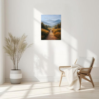 The Lord Will Keep You Psalm 121 Christian Poster