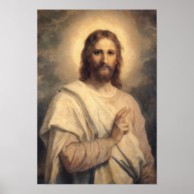 The Lord's Image - Heinrich Hofmann Poster Print (Frente)