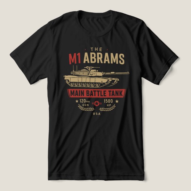 The M1 Abrams - Main Battle Tank (Design frontal)