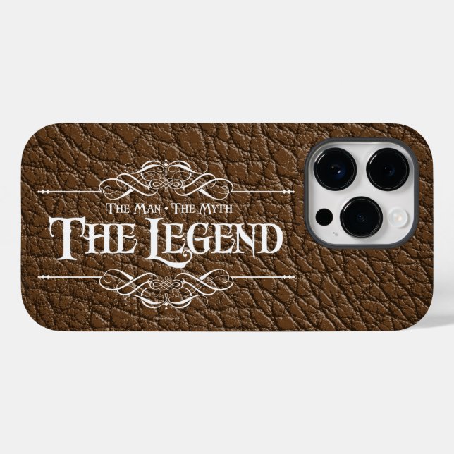 The Man, The Myth, The Legend Case-Mate iPhone Cas (Verso (horizontal))