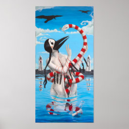 "The Messenger" por Christiane Cegavske Poster