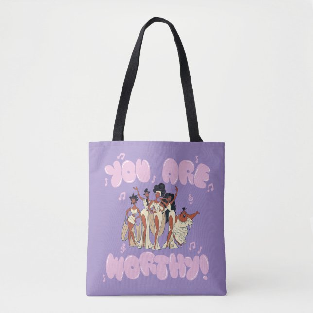 The Muses - You Are Worthy Tote Bag (Frente)