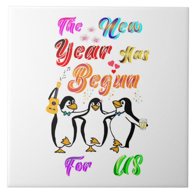 The New Year Has Begun For Us (Frente)