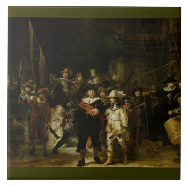 The Night Watch, Rembrandt van Rijn (Frente)