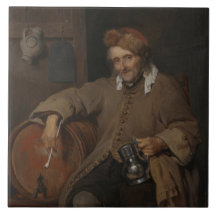 The Old Drinker (por Gabriel Metsu)
