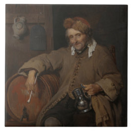The Old Drinker (por Gabriel Metsu)