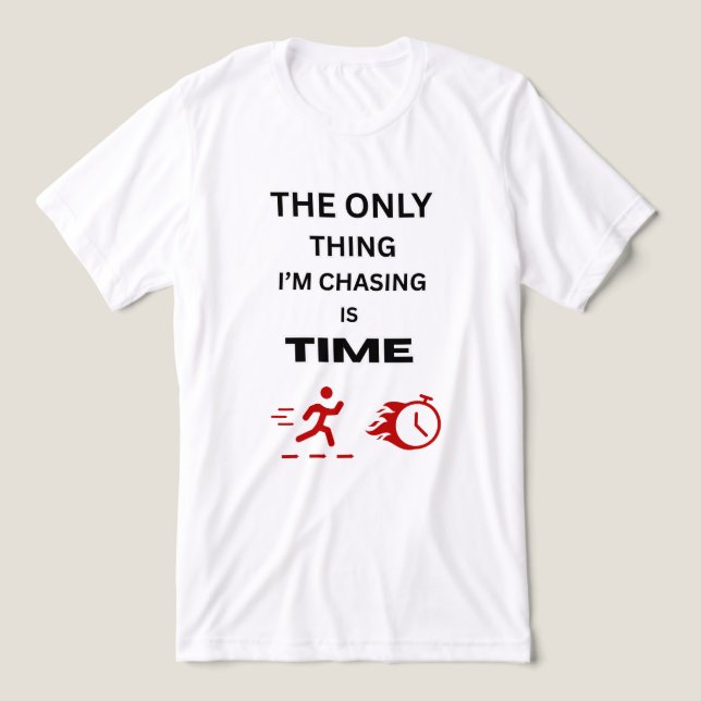 THE ONLY THING MEN'S WHITE BELLA + CANVAS T-SHIRT (Design frontal)