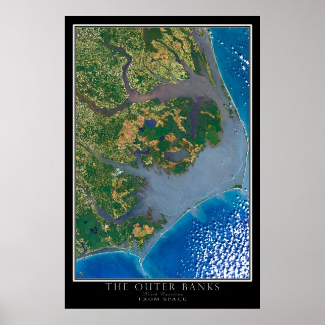 The Outer Banks North Carolina Poster (Frente)