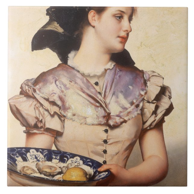 The Oyster Girl (por Karl Gussow) (Frente)