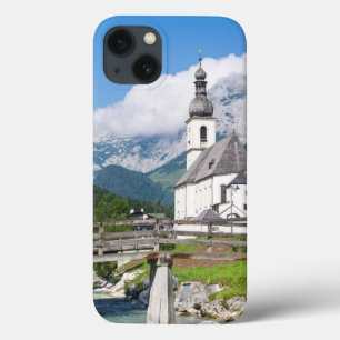 The parish church of Ramsau in Bavaria, Germany