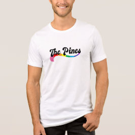 The Pines Fire Island NY logotipo arco-íris orgulh