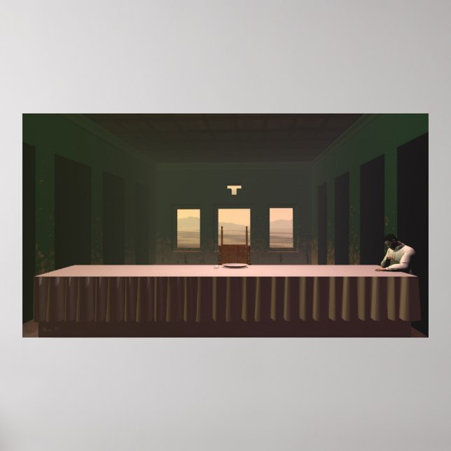 The Pre-last supper print poster (Frente)