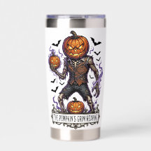 The Pumpkin’s Grim Reaping – Halloween Fantasy Art