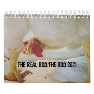 The Real Boo the Roo 2021 Small Calendário