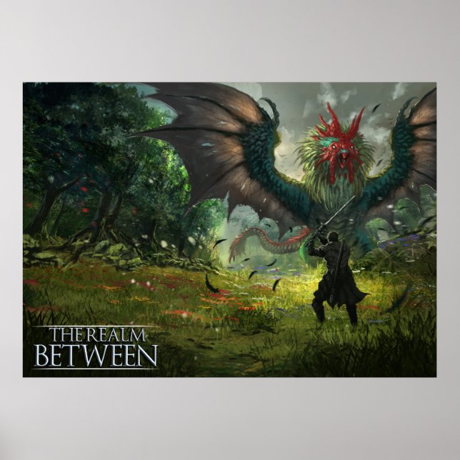 The Realm Between: God of Land Cockatrice Poster (Frente)