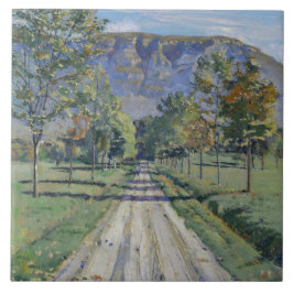 The Road to Evordes (por Ferdinand Hodler)