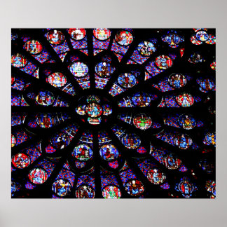 The Rose Window of Notre Dame Poster
