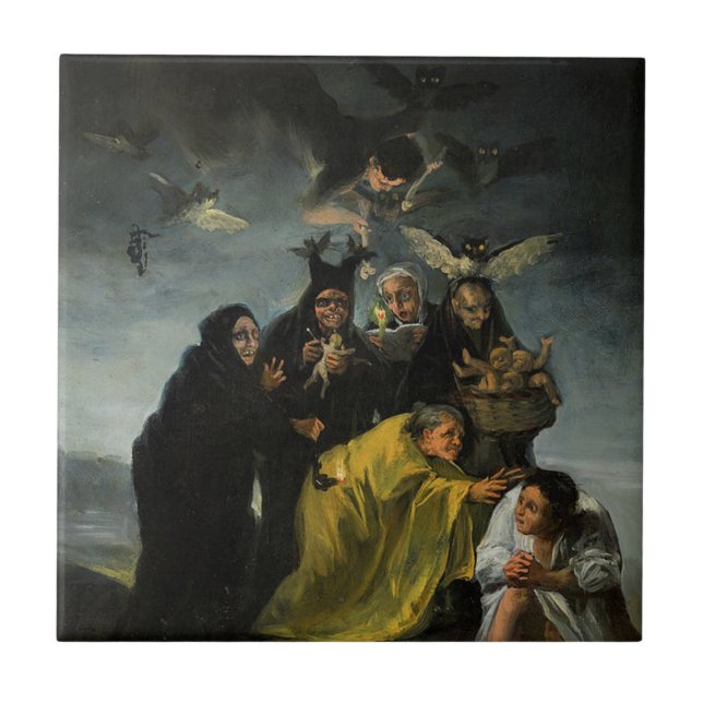 The Sabbath Of Witches Francisco Goya (Frente)