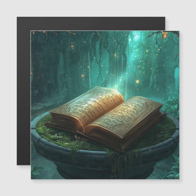 The Sacred Book of Moss and Magic (Frente/Verso)