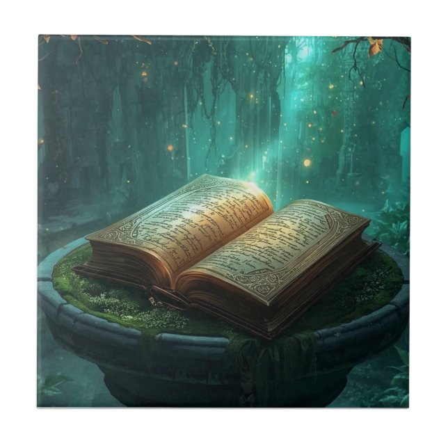 The Sacred Book of Moss and Magic (Frente)