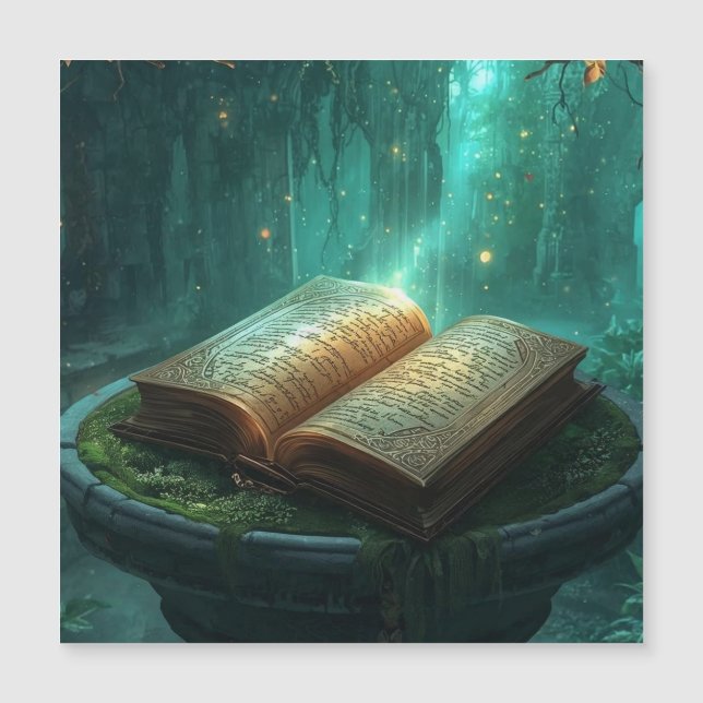 The Sacred Book of Moss and Magic (Frente)