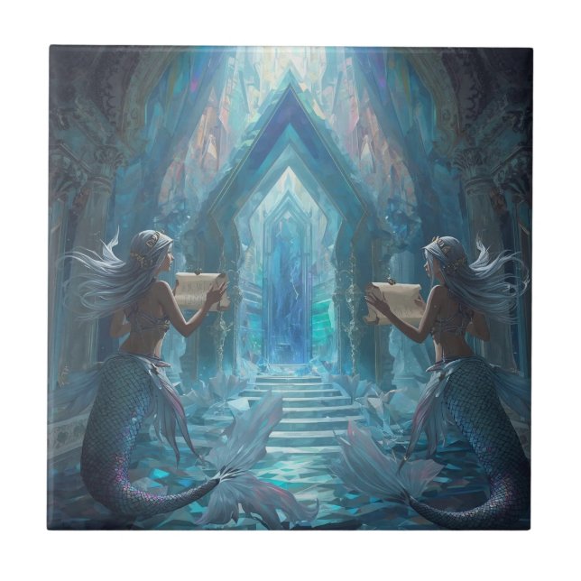 The Scroll Keepers of the Deep” (Frente)