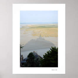 THE SHADOW OF MONT ST MICHEL Poster