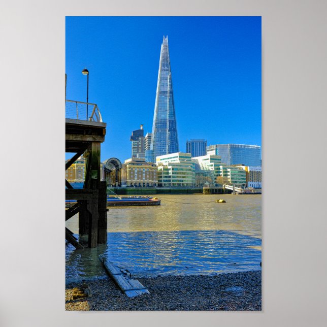 The Shard, London UK - Poster de 8 x 12" (Frente)