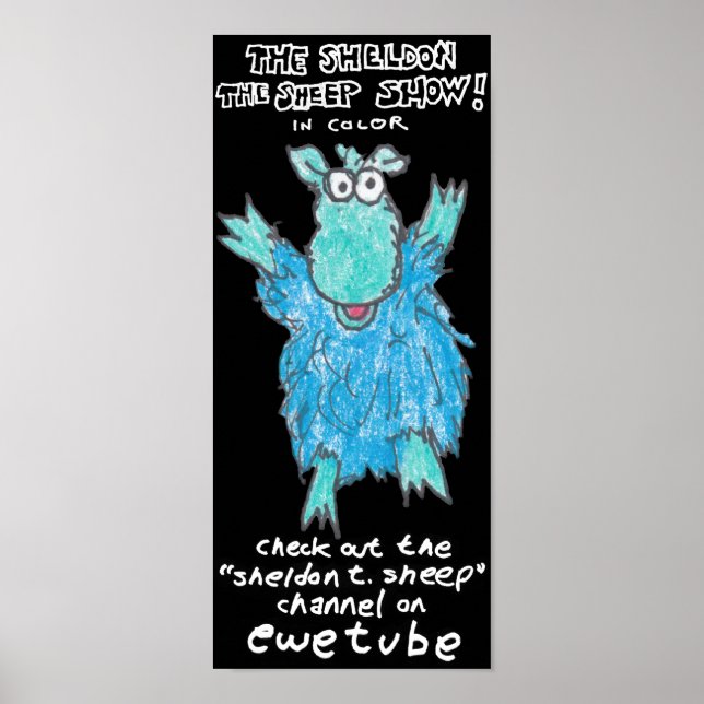 The Sheldon The Sheep Show poster 01 (Frente)