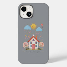 The sky cried with happiness