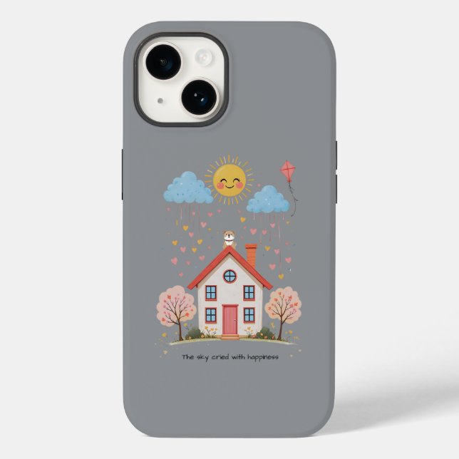 The sky cried with happiness (Verso)