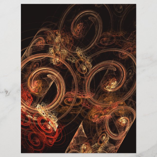 The Sound of Music Abstrato Art Flyer (Frente)