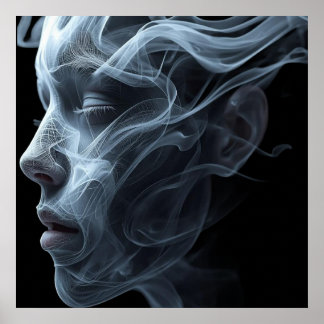 The Spirit of a Woman on a Wall Poster