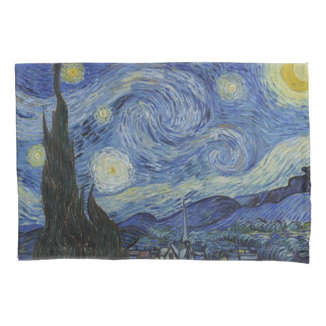 The Starry Night (Vincent van Gogh) (Famosa Arte) (Frente-Esquerda)