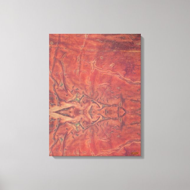 The Sun Stretched Canvas Print (Frente)