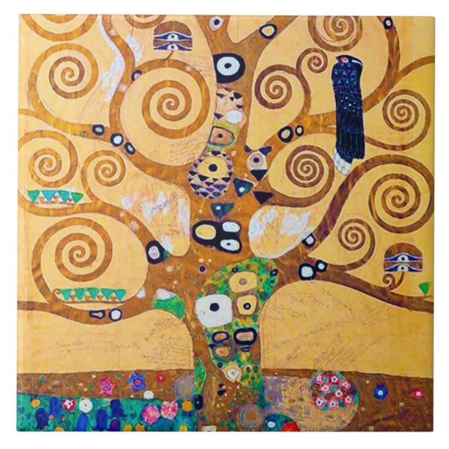 The Tree of Life (detalhe), Klimt (Frente)