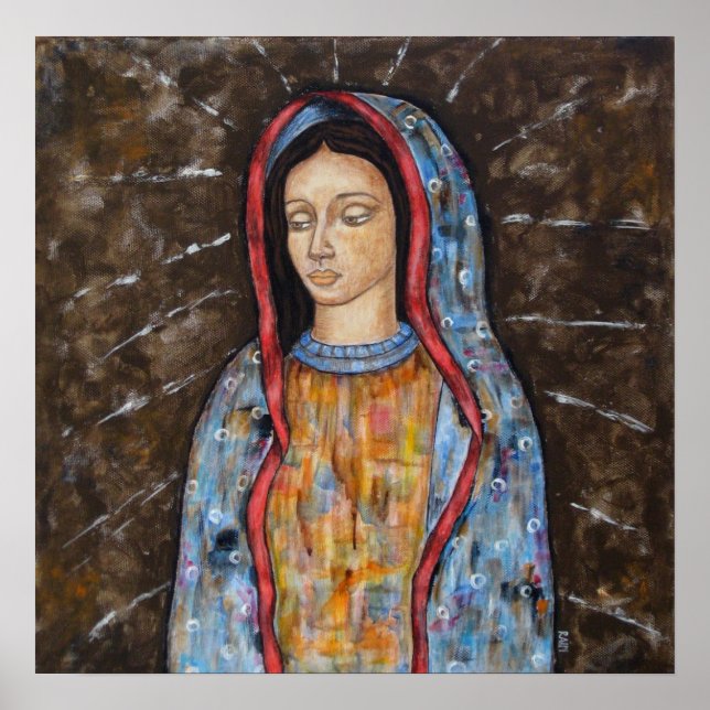 The Virgin of Guadalupe Poster (Frente)