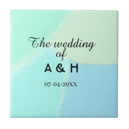 The wedding of add couple name initial letter date