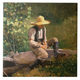 The Whittling Boy (por Winslow Homer)