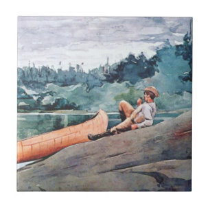 The Wilderness Guide (por Winslow Homer)